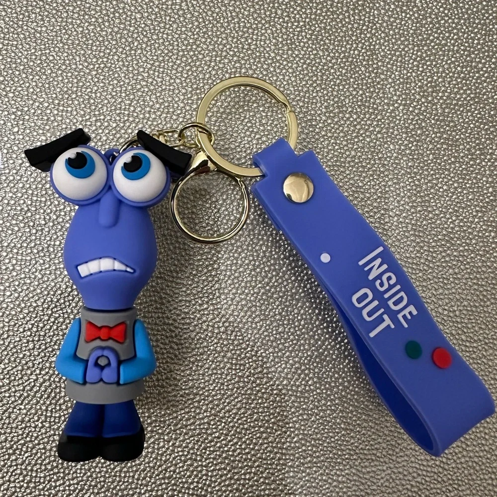 Inside Out character keychains